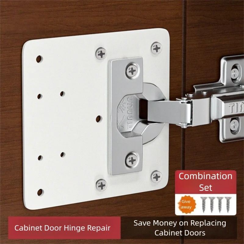Cabinet Scraper Set - Dolap Menteşesi Tamir Plakası Kiti Mutfak