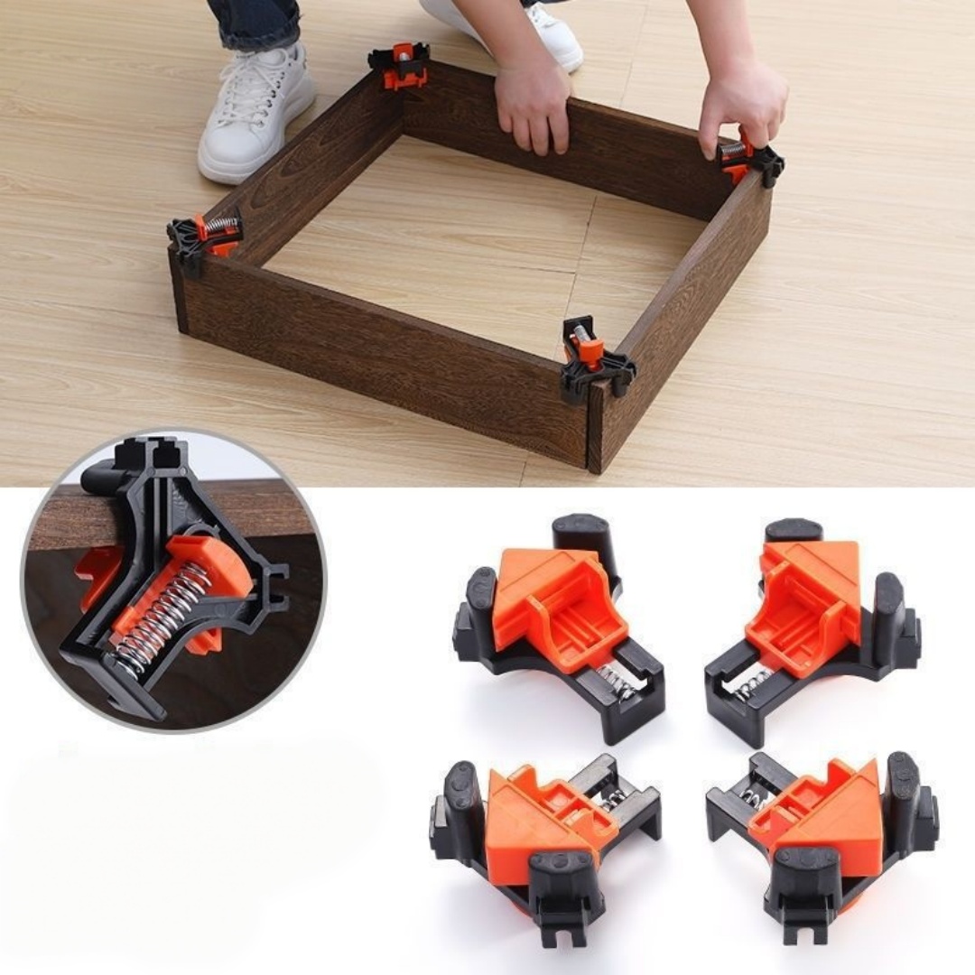 Woodworking Man - 4 adet 90 ° Sağ Açılı