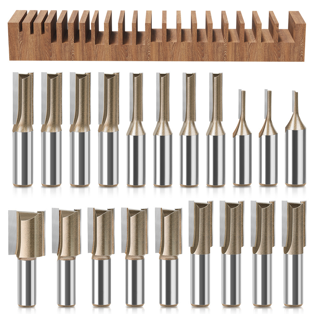 Woodworking Nc - 1 adet 12mm Shank 3mm-25mm Çap
