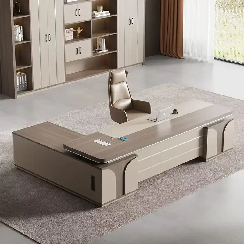 Woodworking Desk Chair - Stand Lage Ayarlanabilir Depolama Alanlı Yönetici