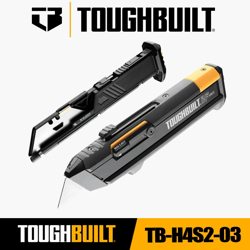 Woodworking Magazine - TOUGHBUILT TB-H4S2-03 Yeniden Yükleme Maket Bıçağı,