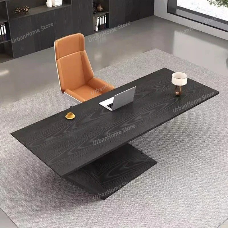 Woodworking Desk Chair - Çalışma Ofis Koltuğu Tasarımcı Estetik Konferans