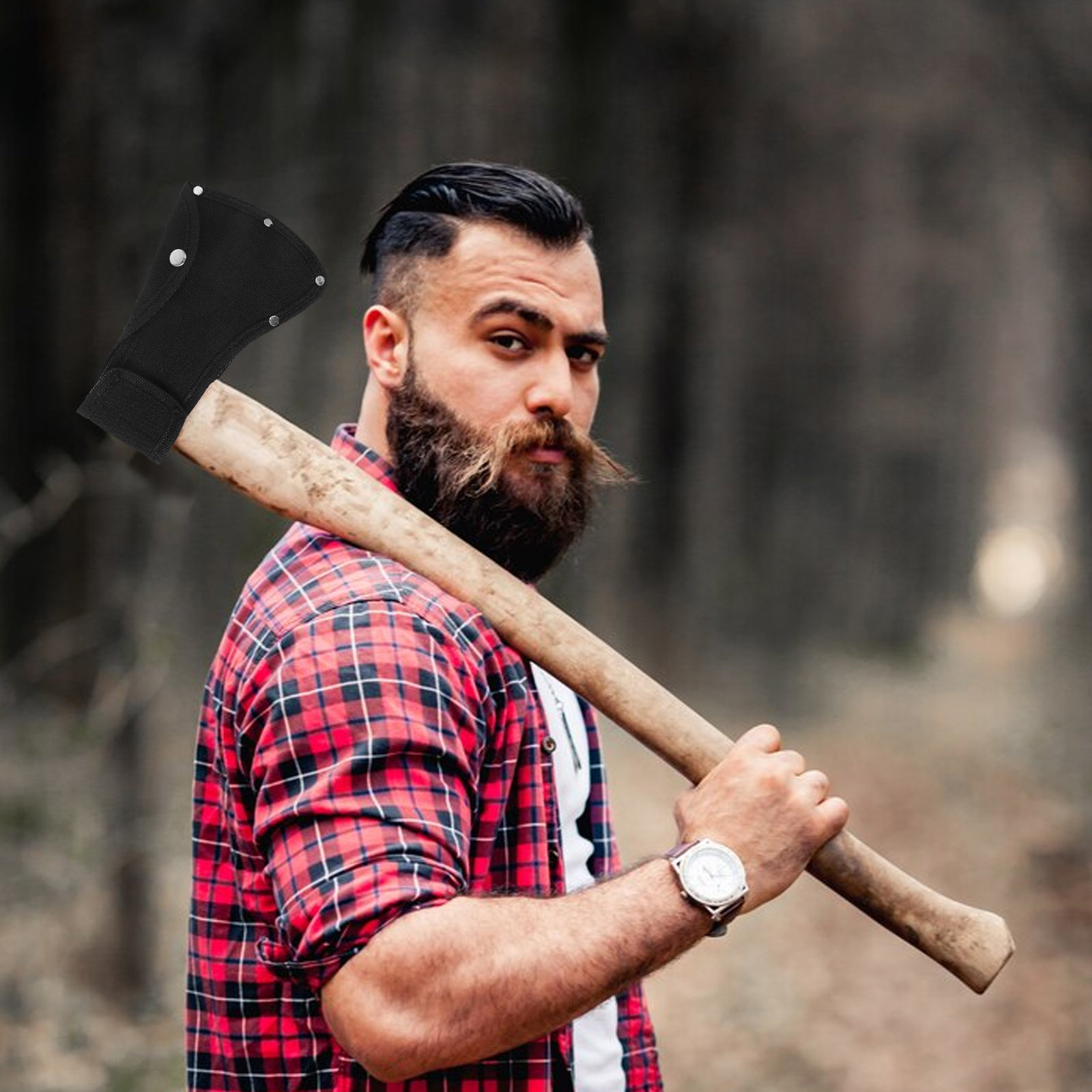 Woodworking Hatchet - Naylon Balta Kılıfı Kalınlaştırılmış Açık Hava
