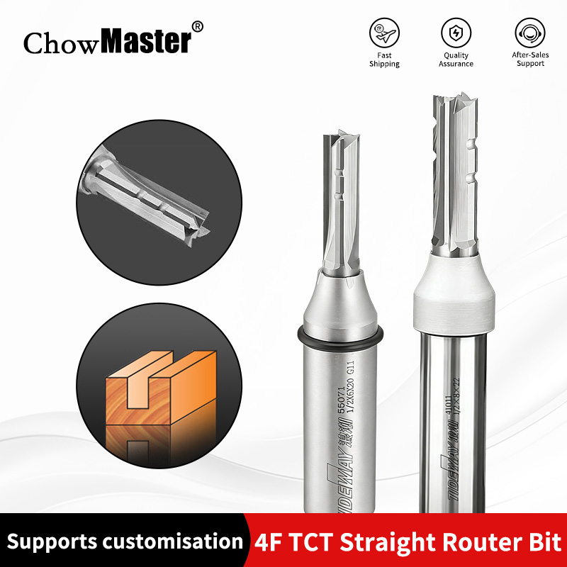 Woodworking Nc - Chowmaster 4 Kanallı TCT Düz Freze