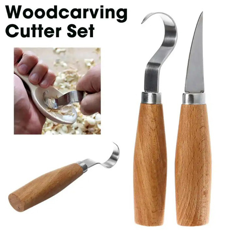 Woodworking Man - Ahşap Oyma Bıçağı Keski Kancalı Bıçak
