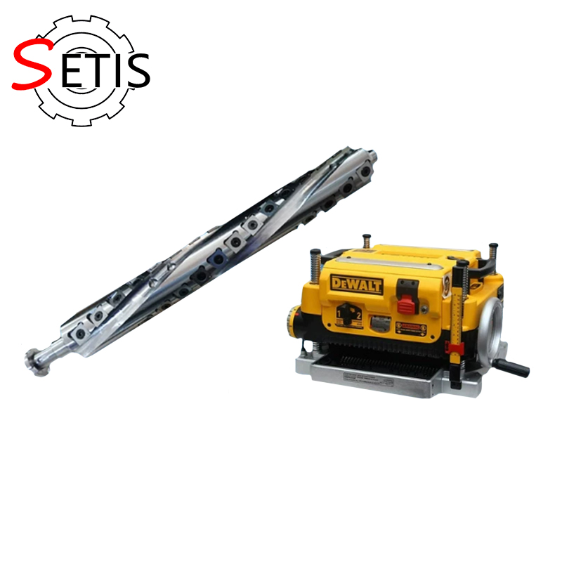 Woodworking Thicknesser - DW735 için Spiral Kesici Başlık Ahşap