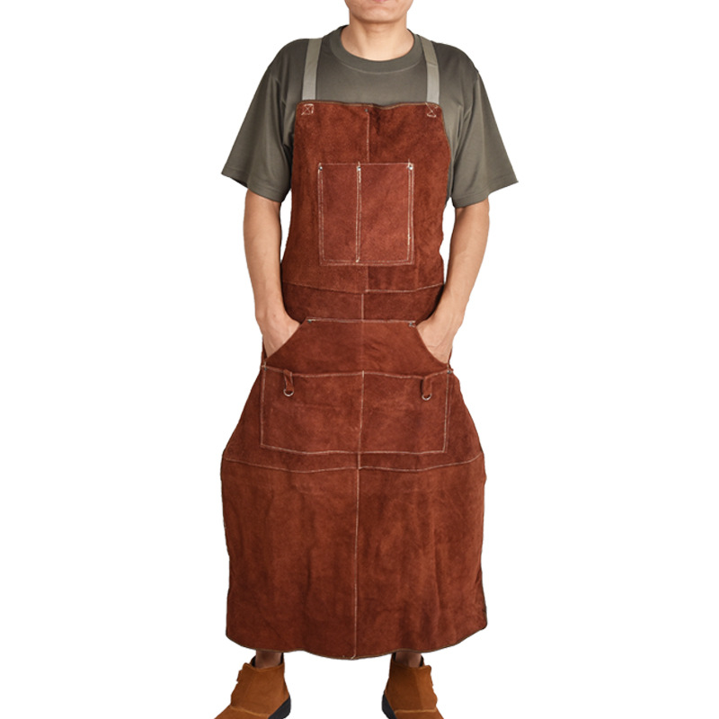 Woodworking Apron - Sığır Derisi Kaynakçı Önlüğü İhracat Koruyucu