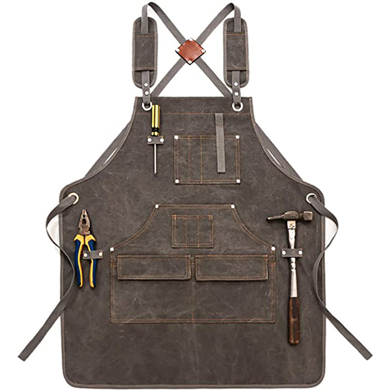 Woodworking Apron - Basit Kalın Kanvas Önlük Özel Logo