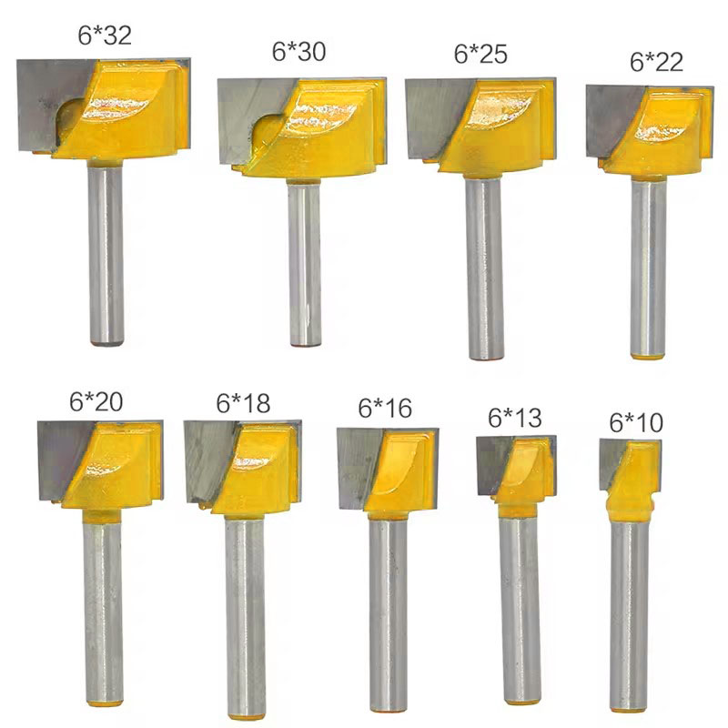 Woodworking Nc - Ahşap Kesici 6mm Shank Gravür Bıçağı