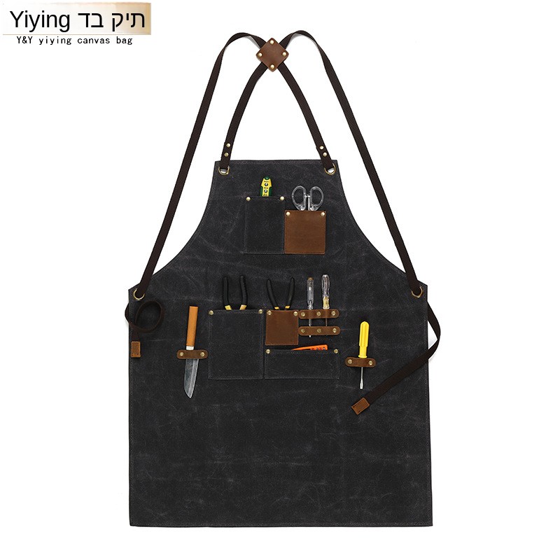 Şık Yağlı Kanvas Önlük Alet Ça - Woodworking Apron incelemesi ve fiyatı