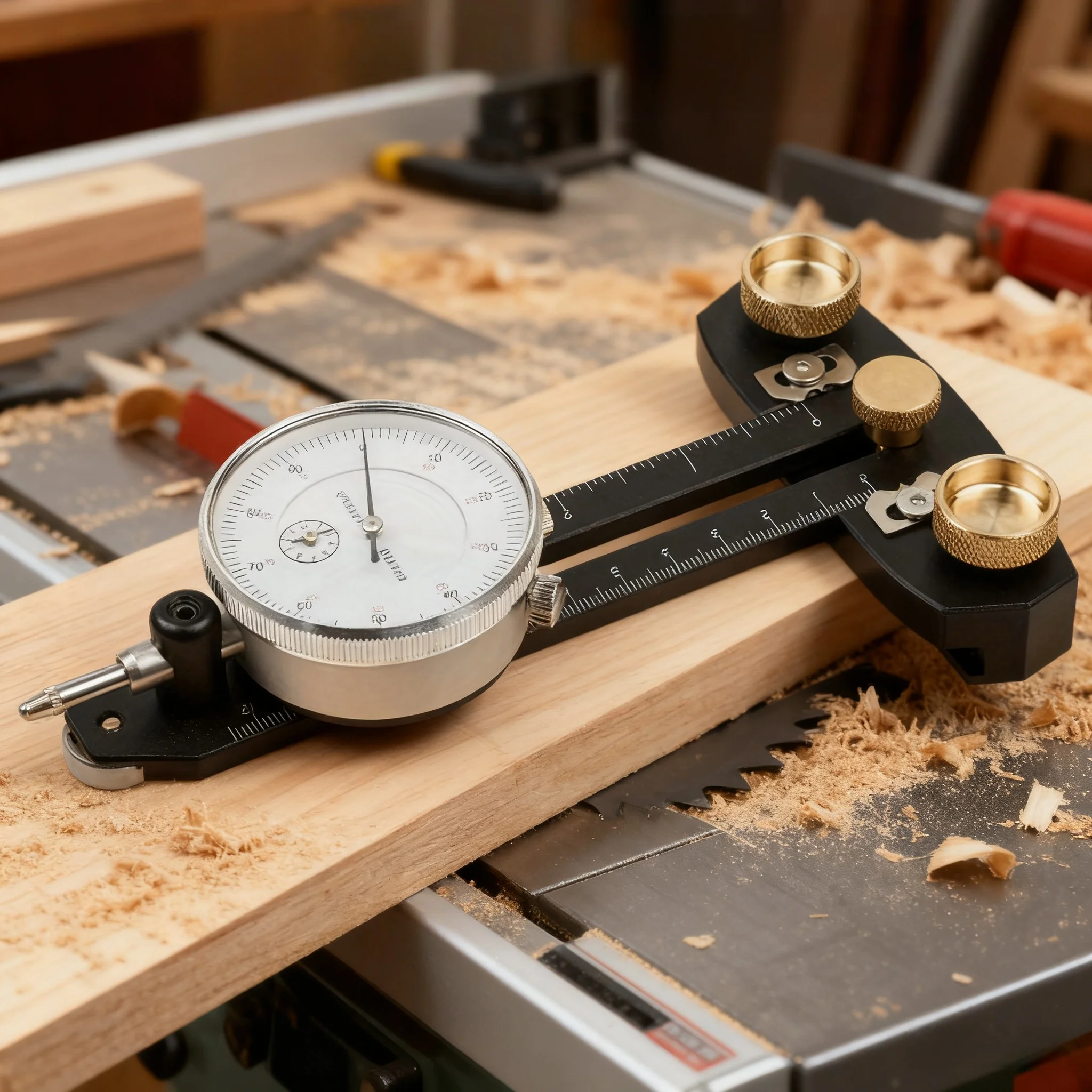 Kadranlı Göstergeli Hassas Mas - Woodworking Kickback incelemesi ve fiyatı