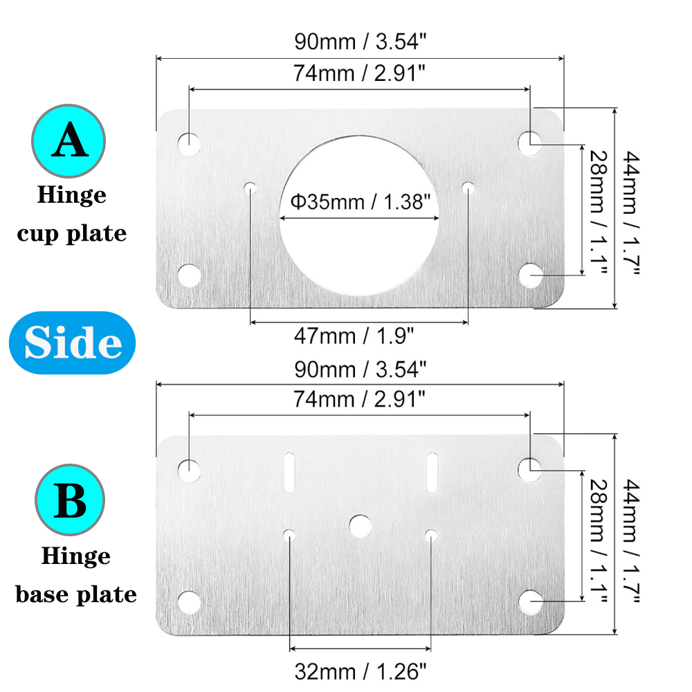 4/8/12 Kit Menteşe Kiti Dolap  - Cabinet Scraper Set incelemesi ve fiyatı