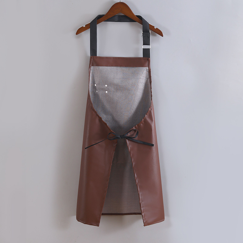 PU deri su geçirmez ve yağa da - Woodworking Apron incelemesi ve fiyatı