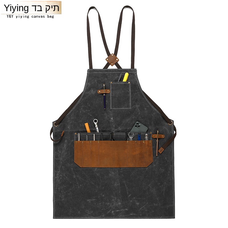 Yağlı Balmumu Kanvas Önlük Ale - Woodworking Apron incelemesi ve fiyatı