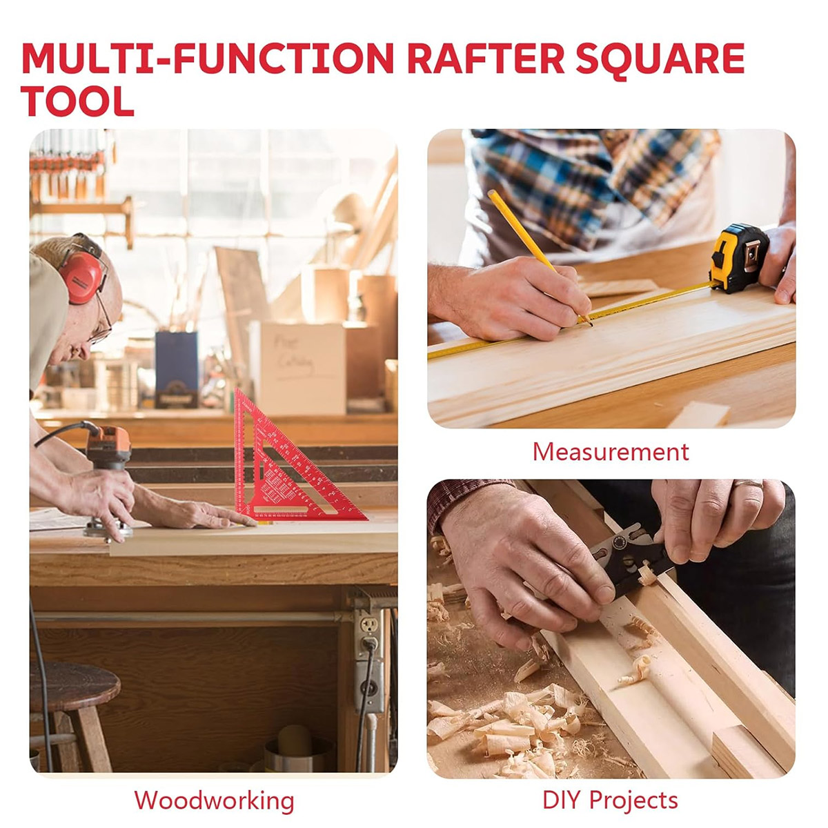 Alüminyum Alaşımlı Hızlı Ölçüm - Woodworking Man incelemesi ve fiyatı