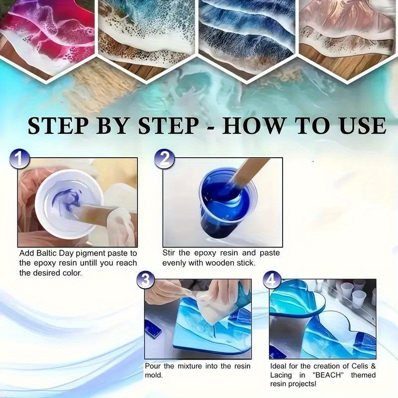 24 Renk/8 Renk 5 Gram 0. Farkl - Woodworking Resin incelemesi ve fiyatı