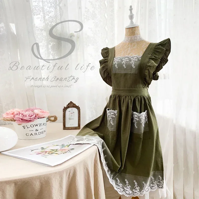 Kadın kadın önlük pamuk keten  - Woodworking Apron incelemesi ve fiyatı