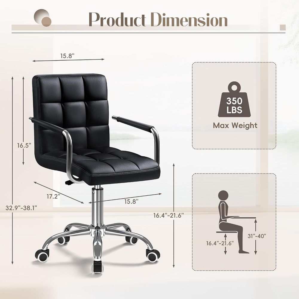 Tekerlekli Yastıklı Döner Ofis - Woodworking Desk Chair incelemesi ve fiyatı