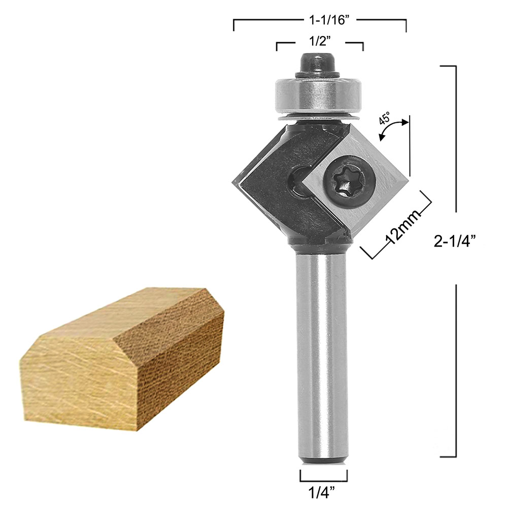 Freze Kesici Router Ucu Kırpma - Woodworking Kickback incelemesi ve fiyatı