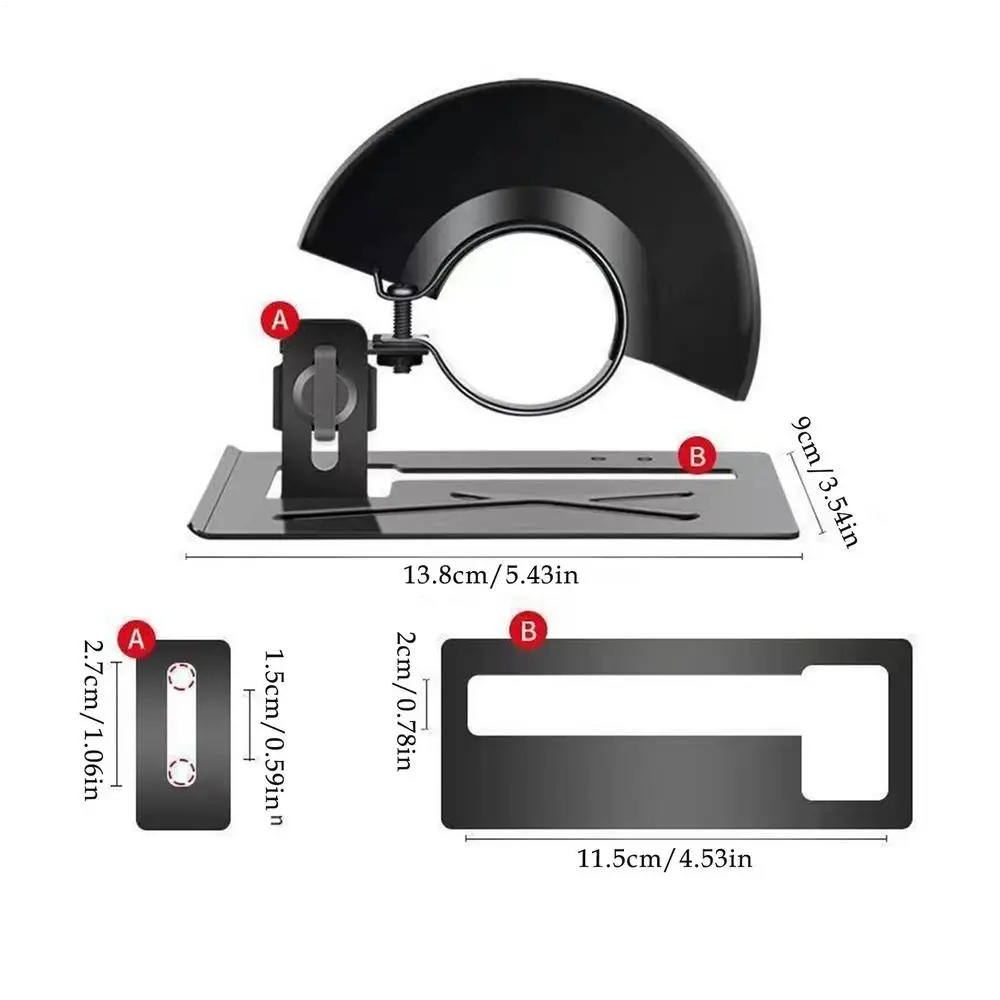 Açı Öğütücü Kesme Braketi Koru - Woodworking Face Shield incelemesi ve fiyatı