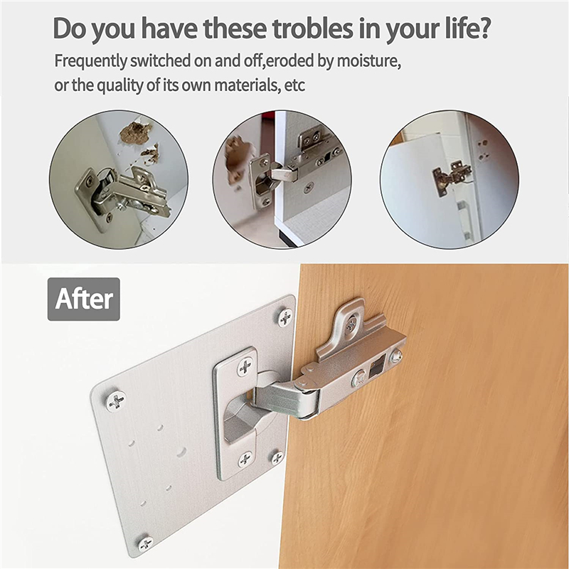 KAK 8 adet Menteşe Tamir Plaka - Cabinet Scraper Set incelemesi ve fiyatı