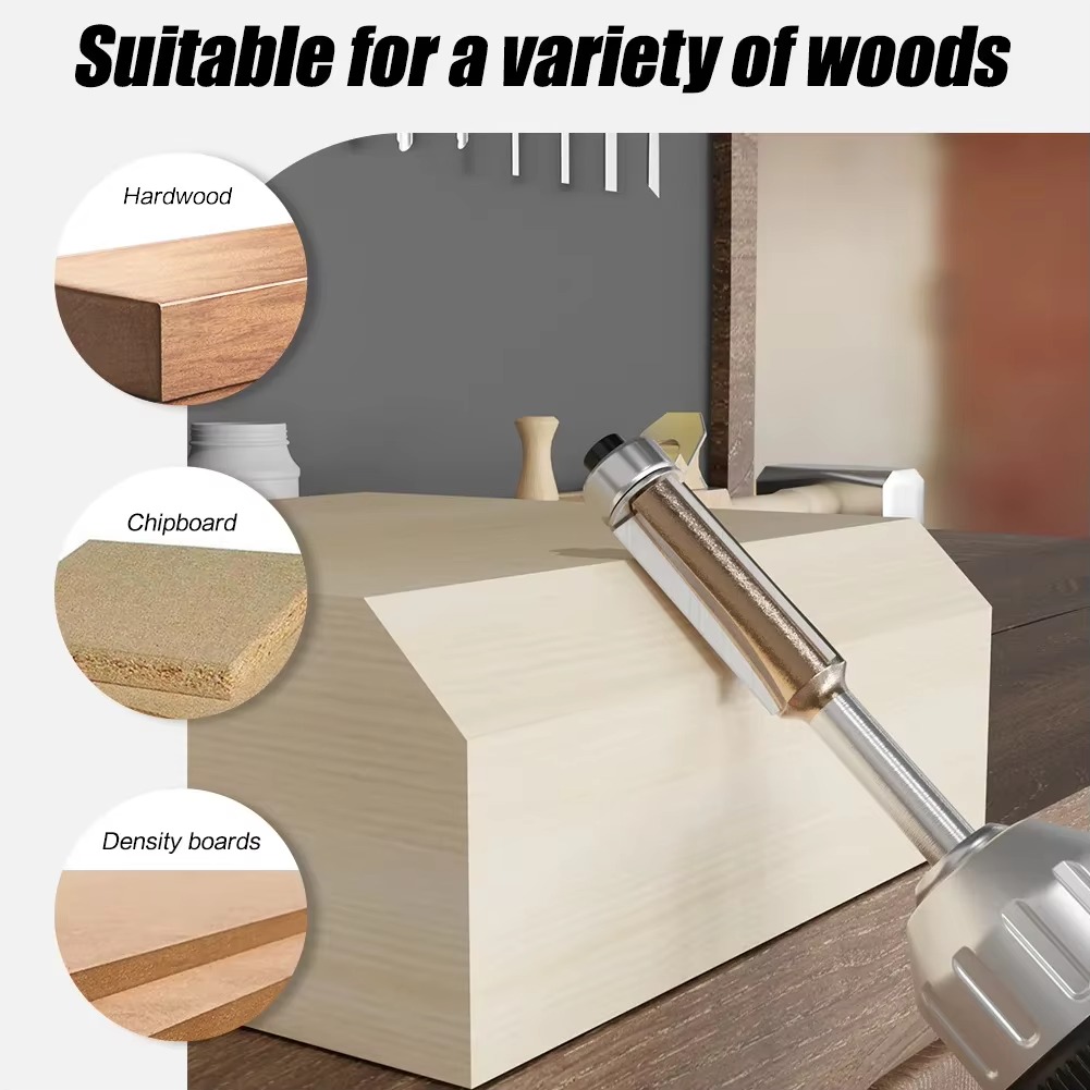1 adet 6mm 1/4in Shank Z3 gömm - Woodworking Nc incelemesi ve fiyatı