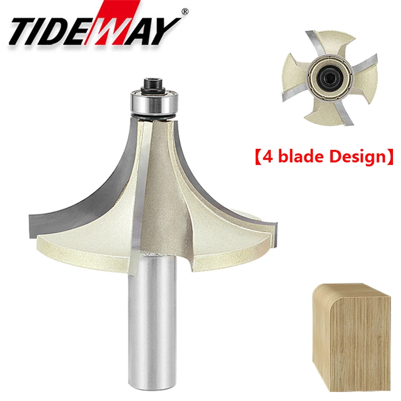 Tideway 4 Bıçaklı Yuvarlak Köş - Woodworking Nc incelemesi ve fiyatı