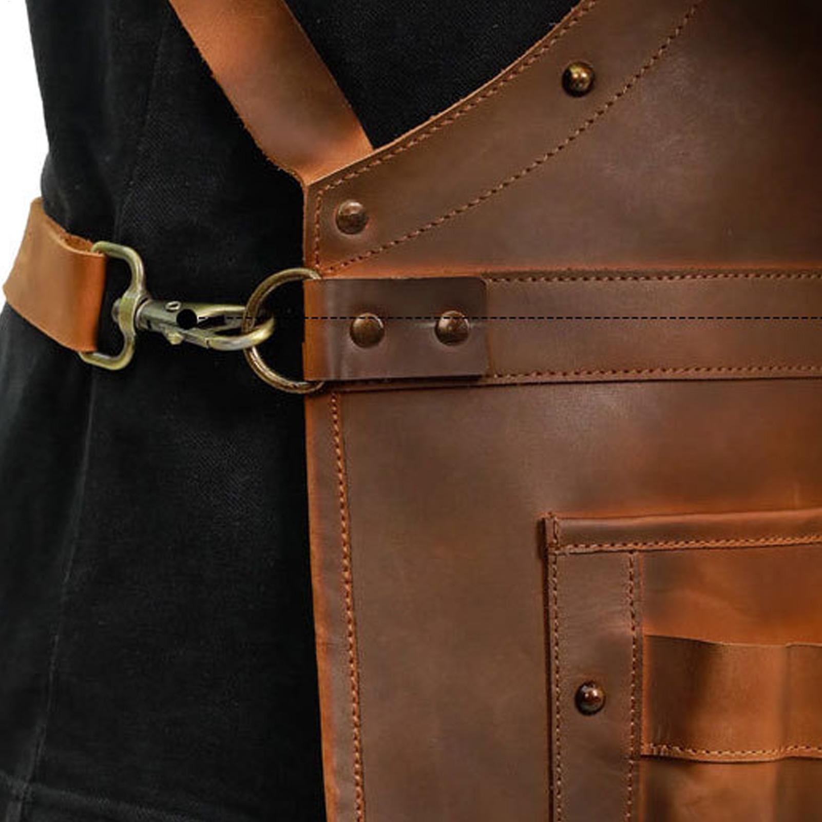 Çok Cepli Deri Önlük, Su Geçir - Woodworking Apron incelemesi ve fiyatı