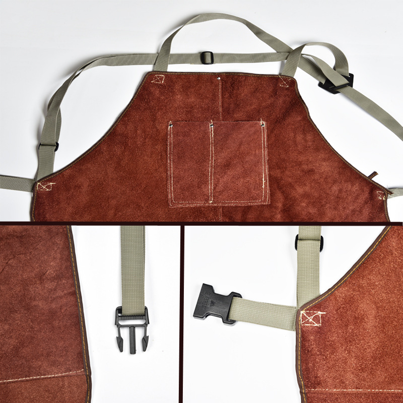 Sığır Derisi Kaynakçı Önlüğü İ - Woodworking Apron incelemesi ve fiyatı