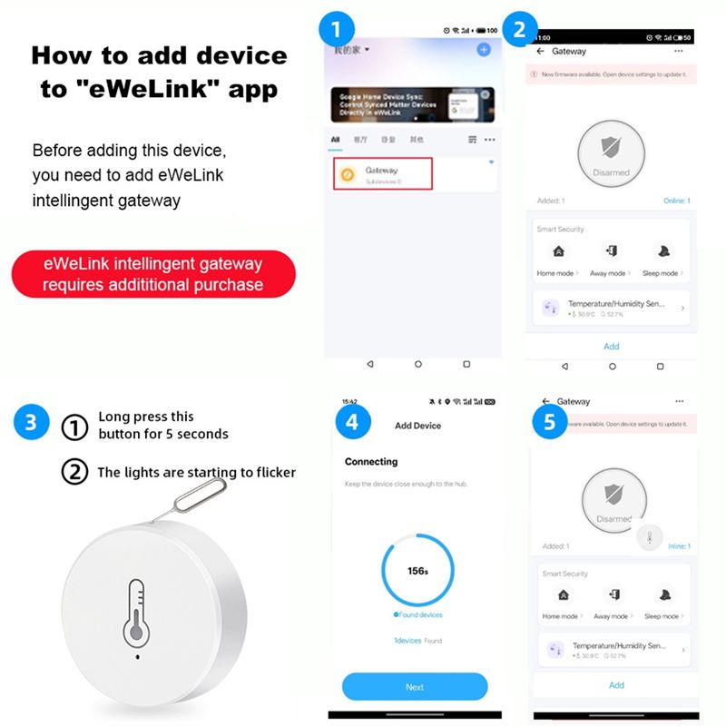 AEE6-Zigbee Sıcaklık ve Nem Se - Woodworking App incelemesi ve fiyatı